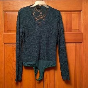 Bebe Lace Bodysuit